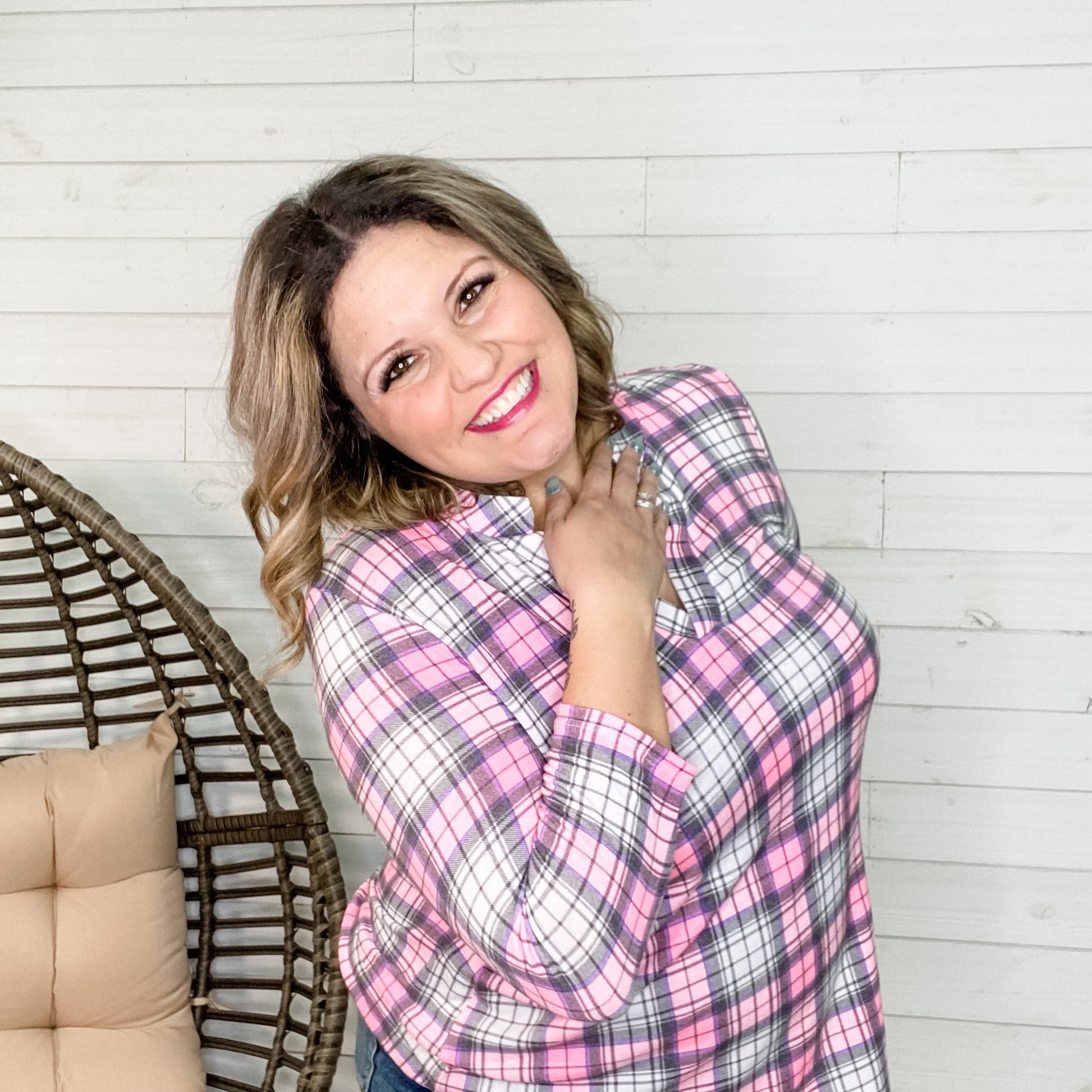 "Whimsy" 3/4 Sleeve Gabby Style