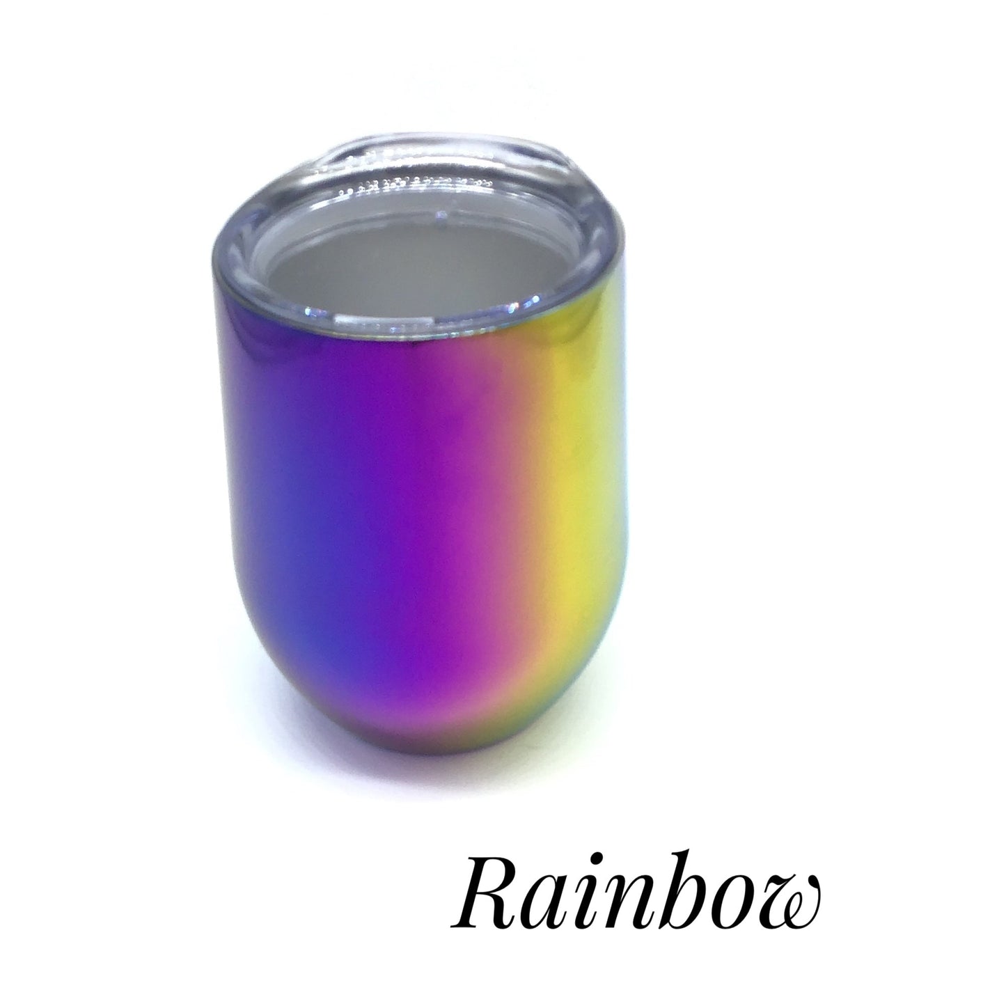 Wine Tumbler 12 Ounce (Multiple Colors)