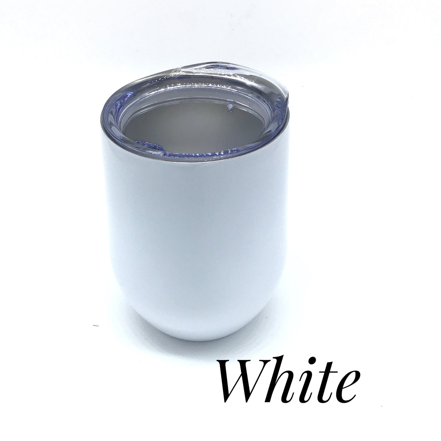 Wine Tumbler 12 Ounce (Multiple Colors)
