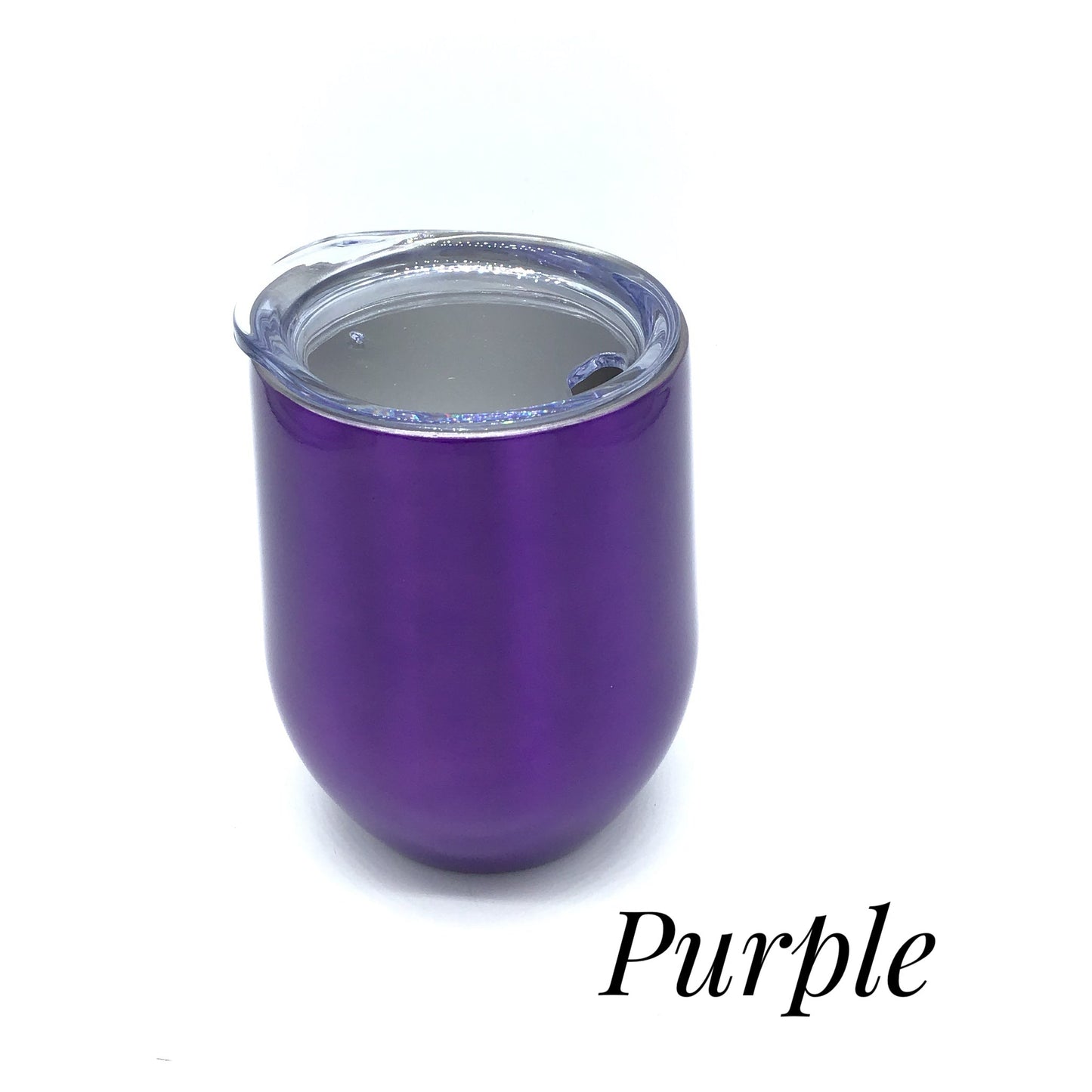 Wine Tumbler 12 Ounce (Multiple Colors)