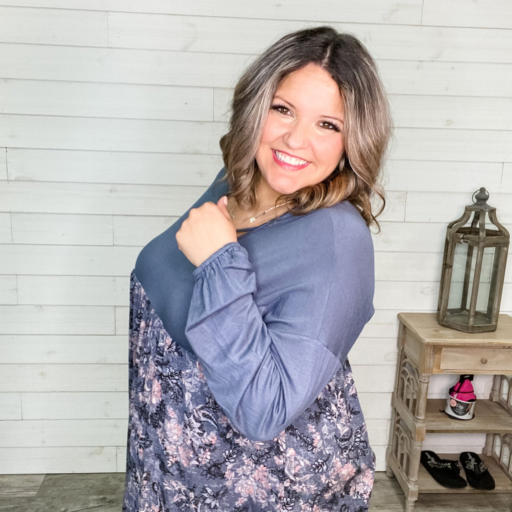 "Wisteria" Floral Boho Style