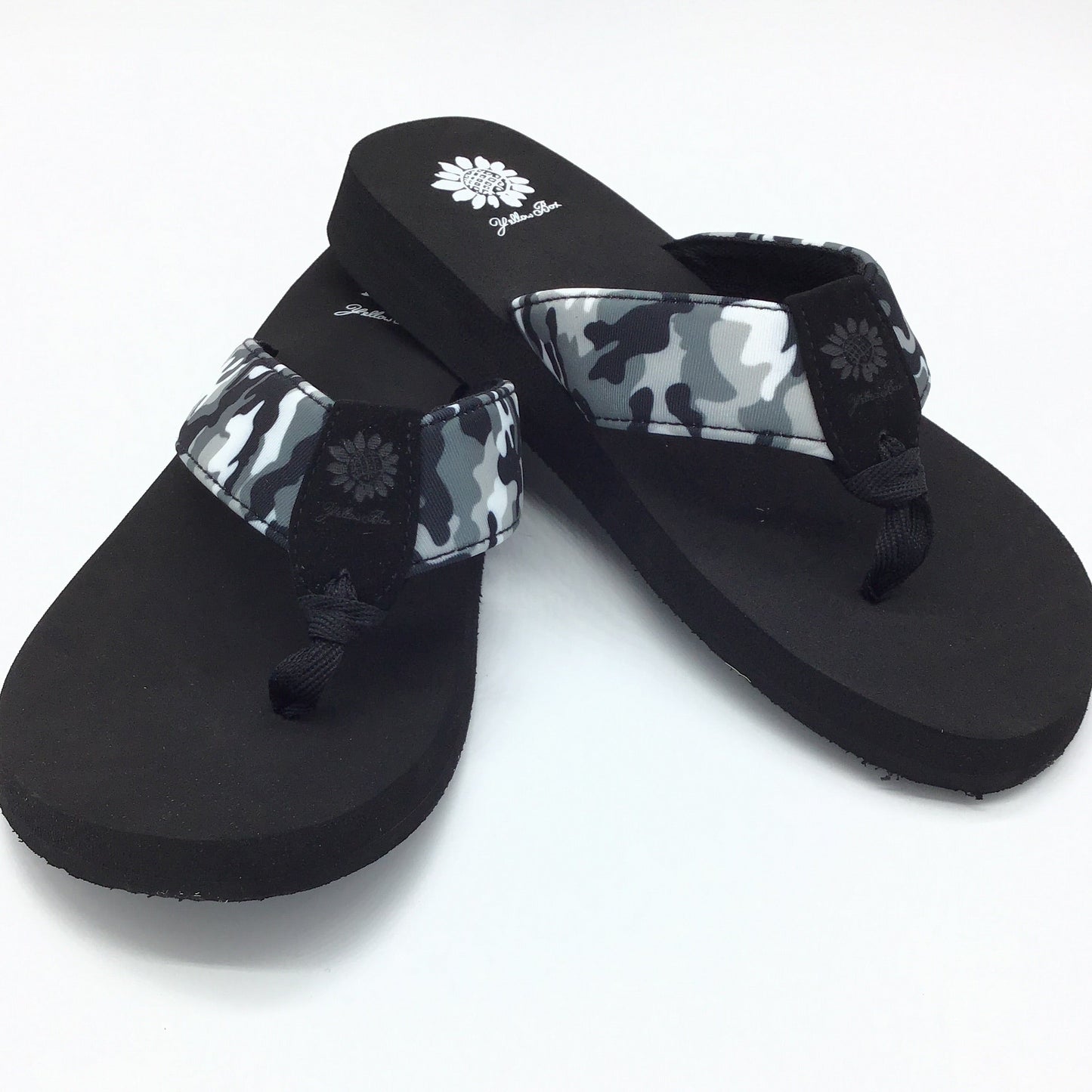 Yellowbox Filomena Black Camo Sandals