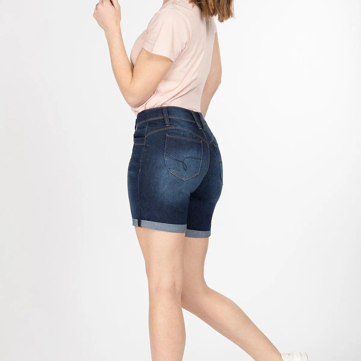 YMI/Royalty Rolled Cuff Short