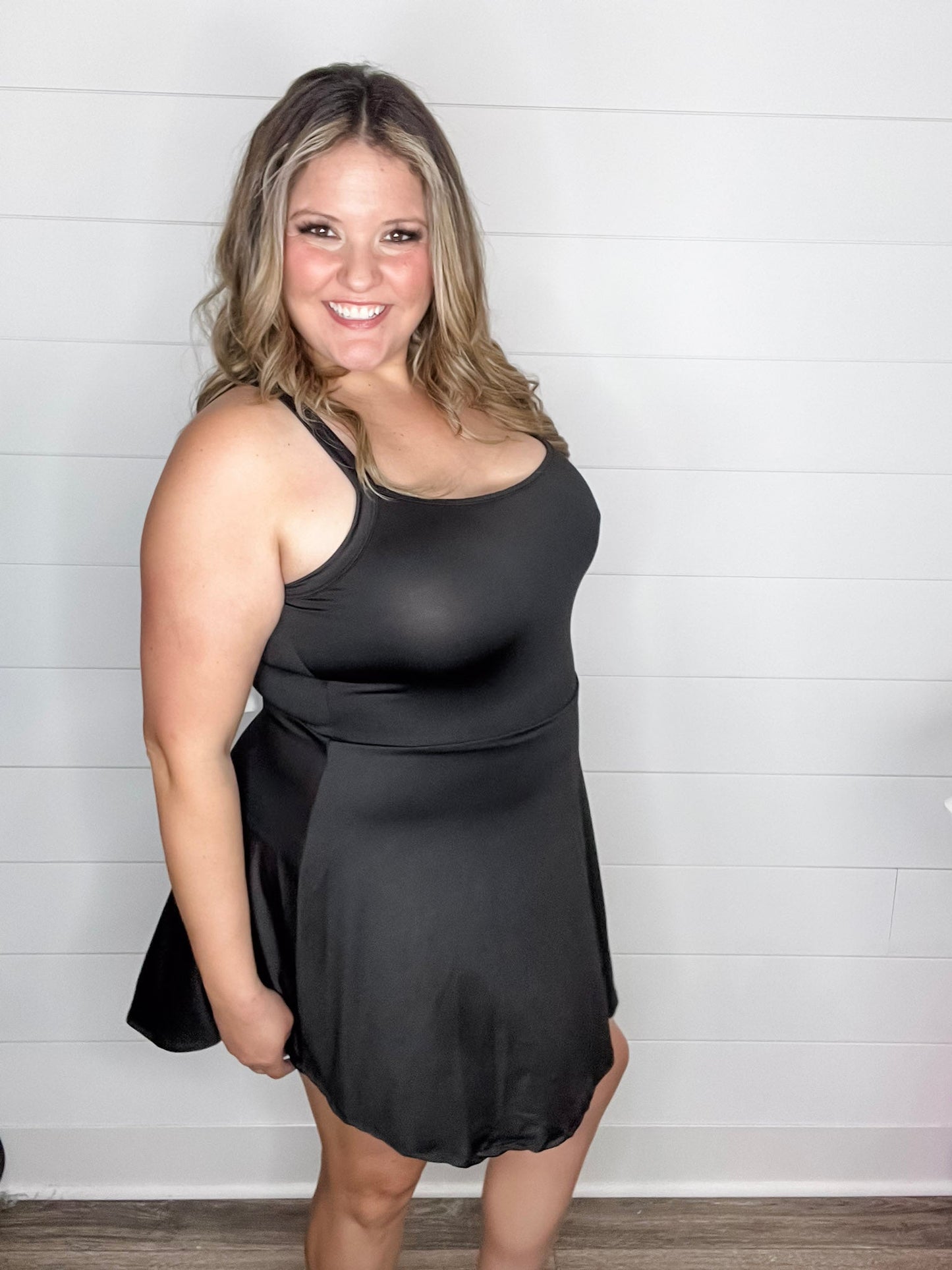"Your Serve" Dress with Built In Shorts