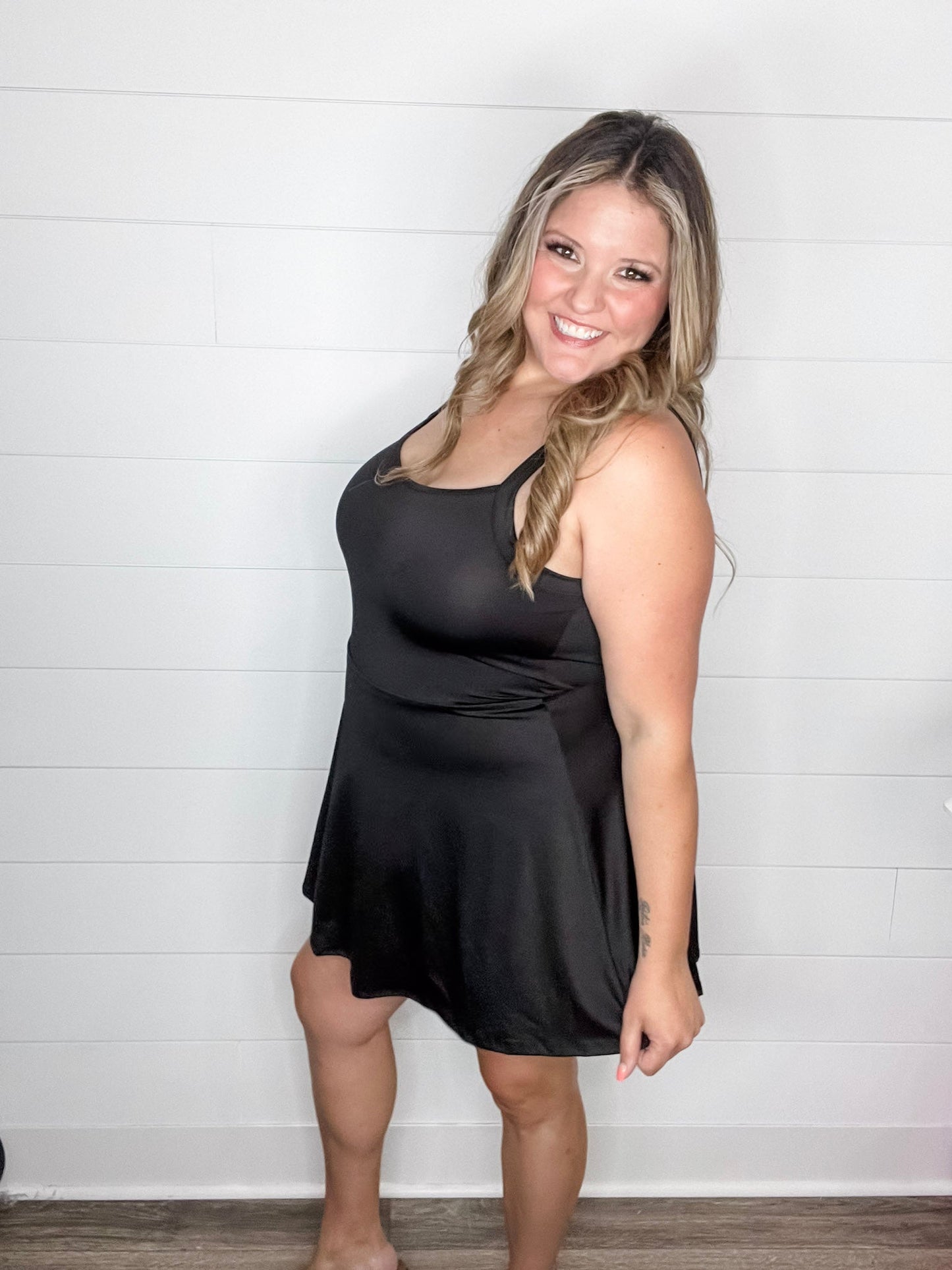 "Your Serve" Dress with Built In Shorts