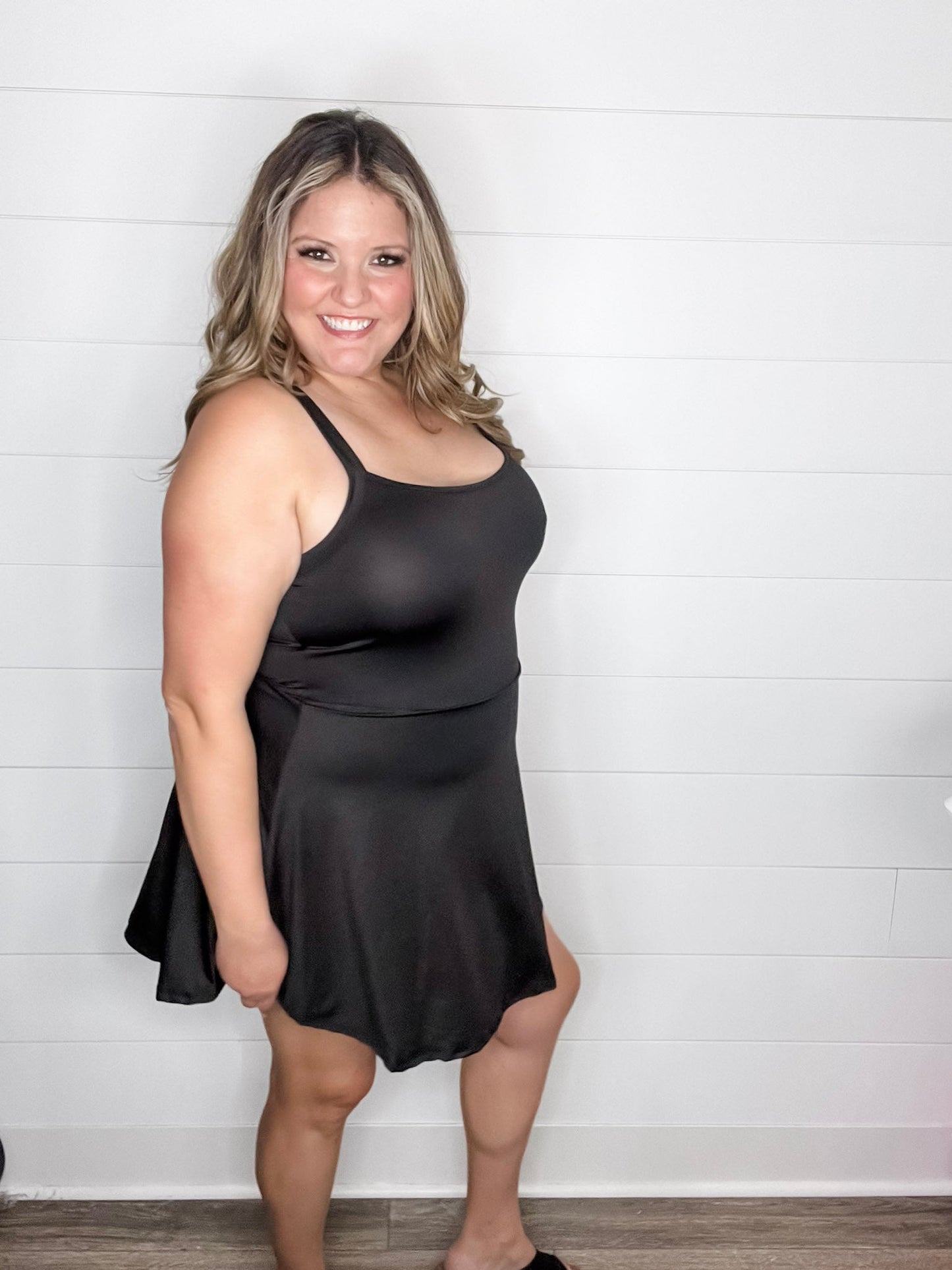 "Your Serve" Dress with Built In Shorts