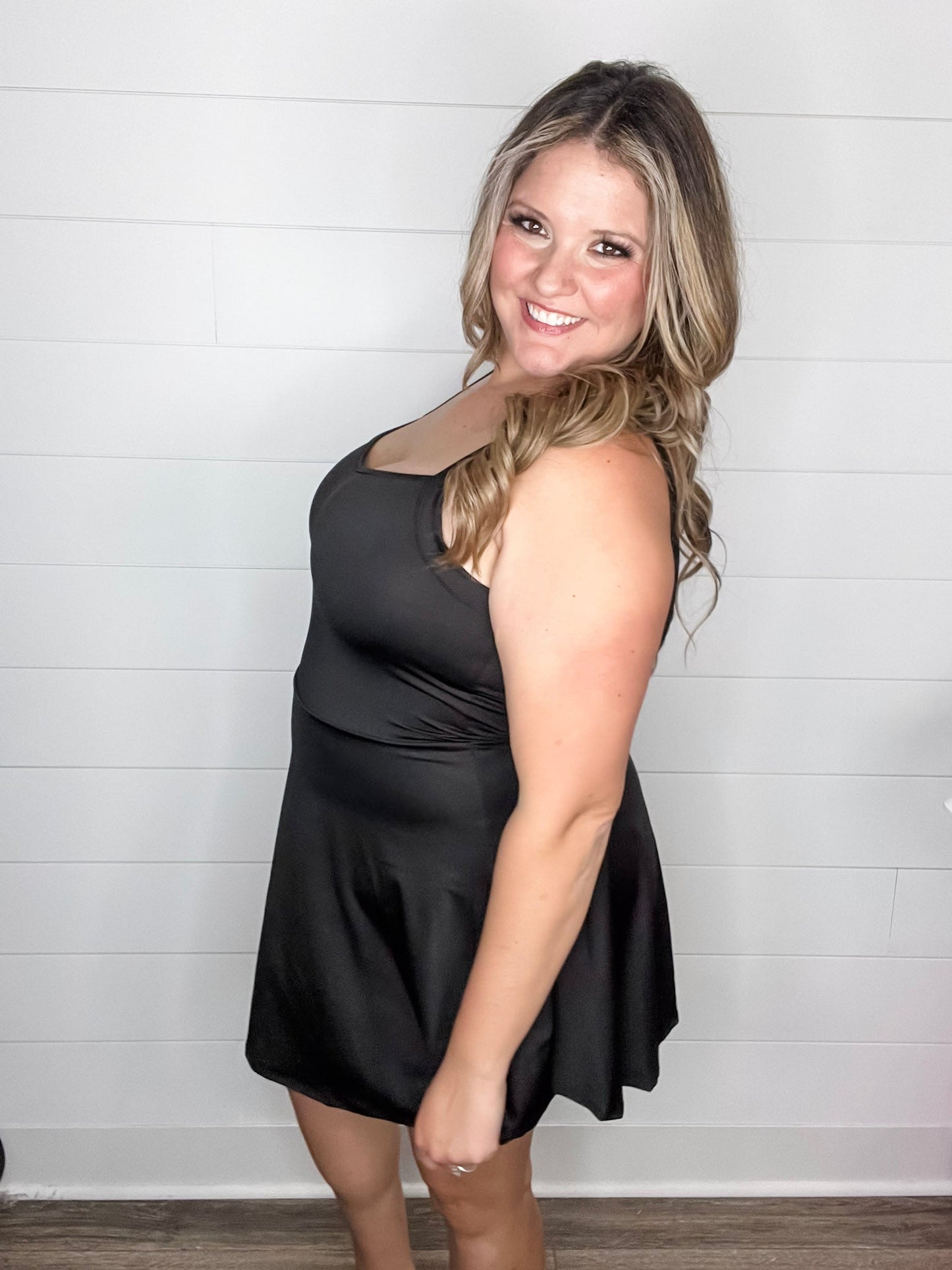 "Your Serve" Dress with Built In Shorts