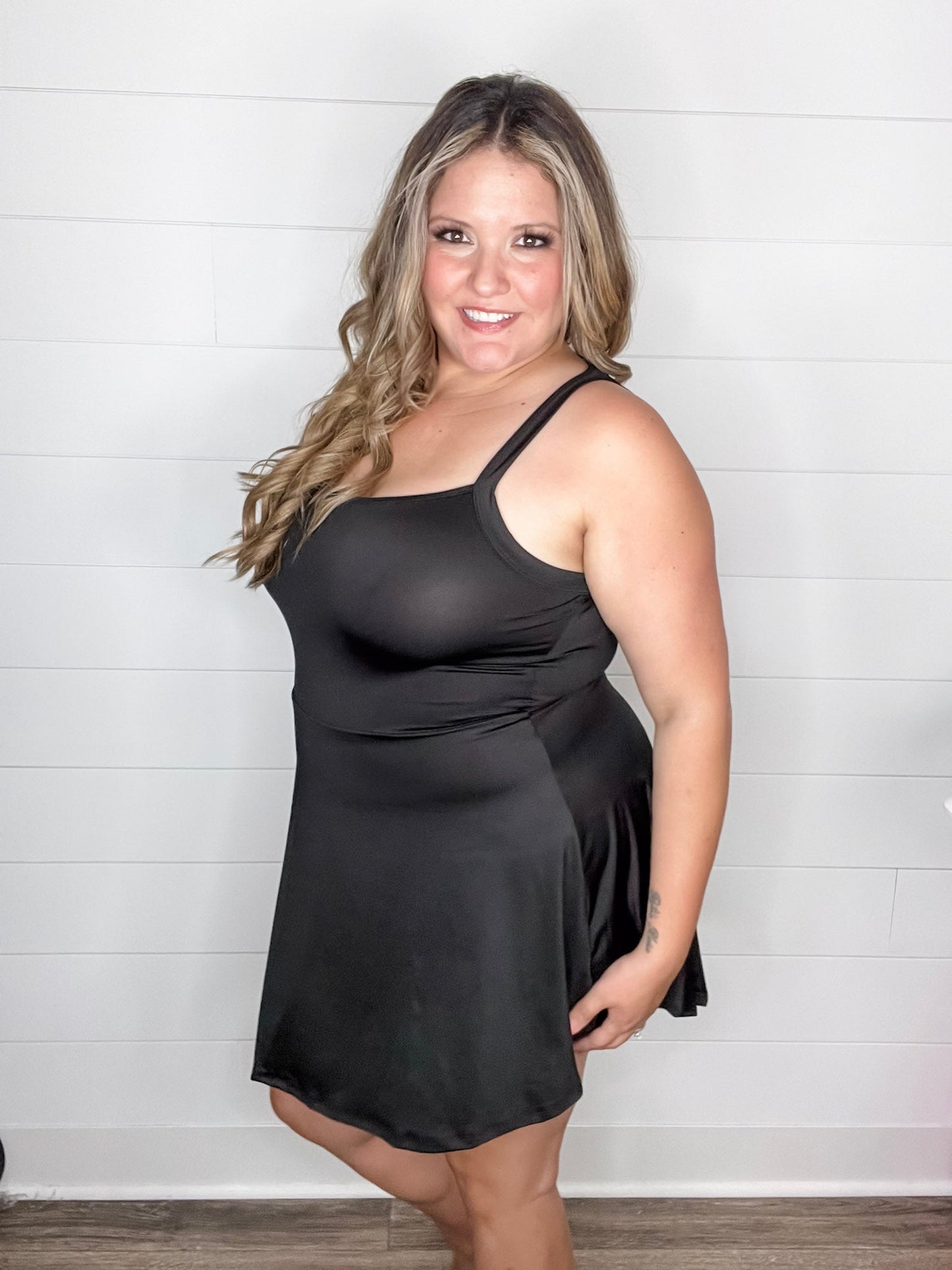"Your Serve" Dress with Built In Shorts