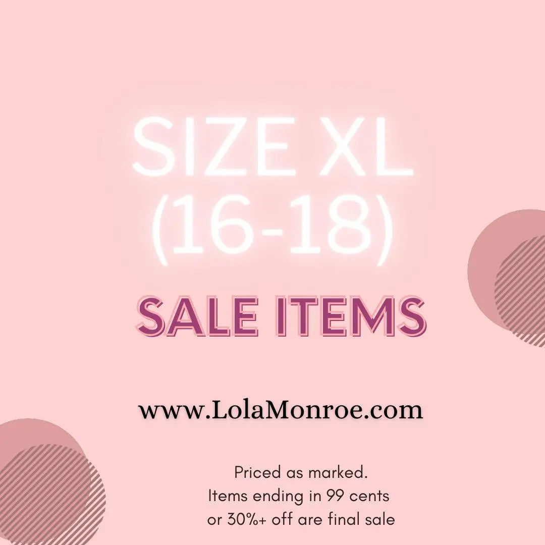 Size-XL-Sale-Items Lola Monroe Boutique