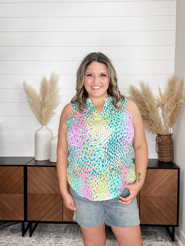 "Metro" Sleeveless Lizzy