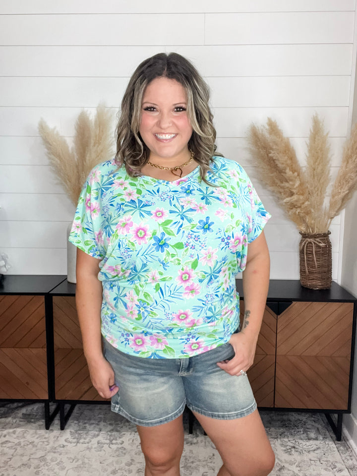 "Trickle" V-Neck Dolman