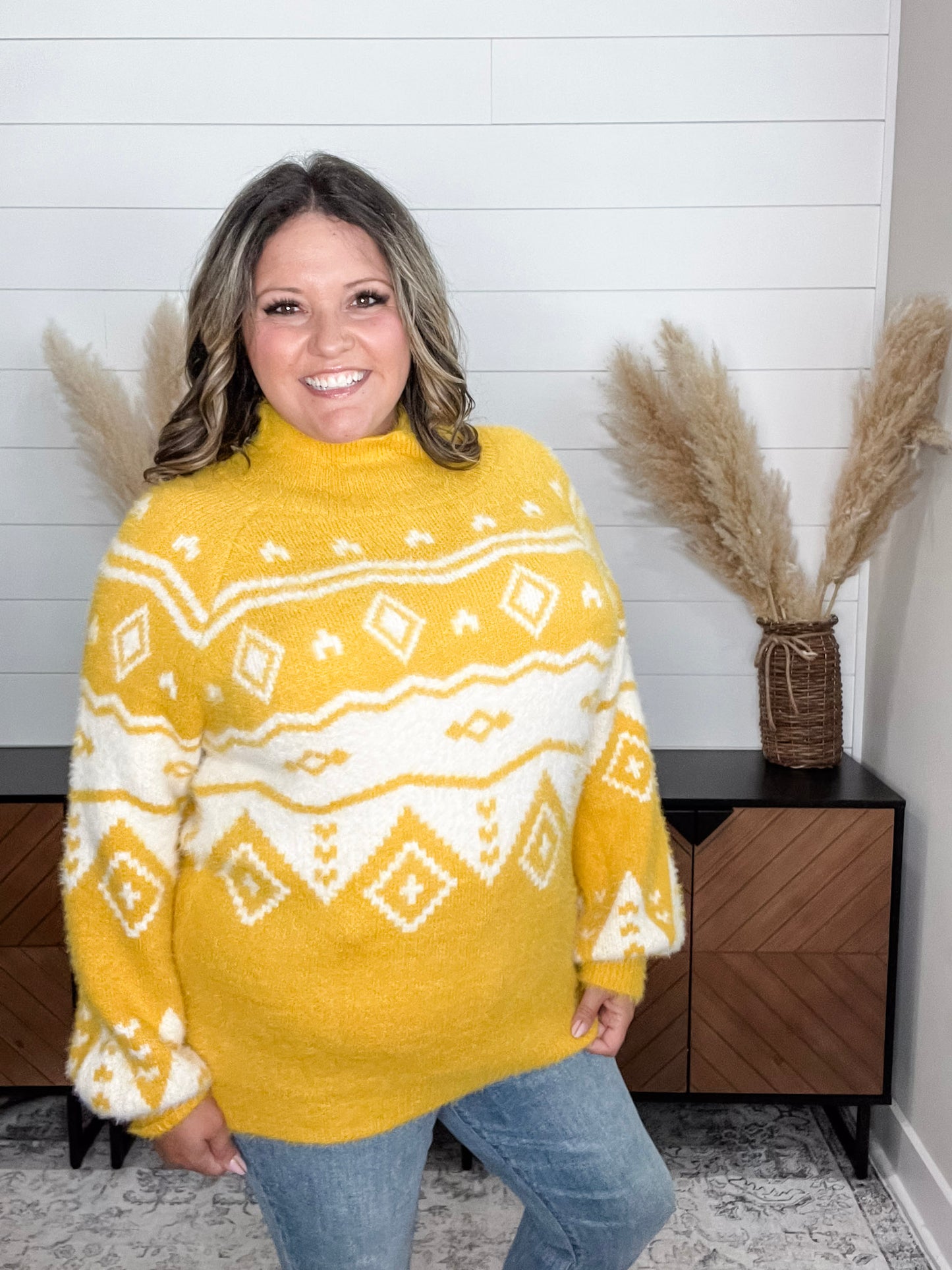 "Honey" Long Sleeve Sweater