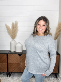 "In Every Color" Long Sleeve Round Neck (Heather Grey)