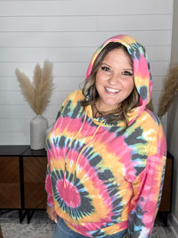 Dear Scarlett "Its A Sign" Balloon Sleeve Hoodie