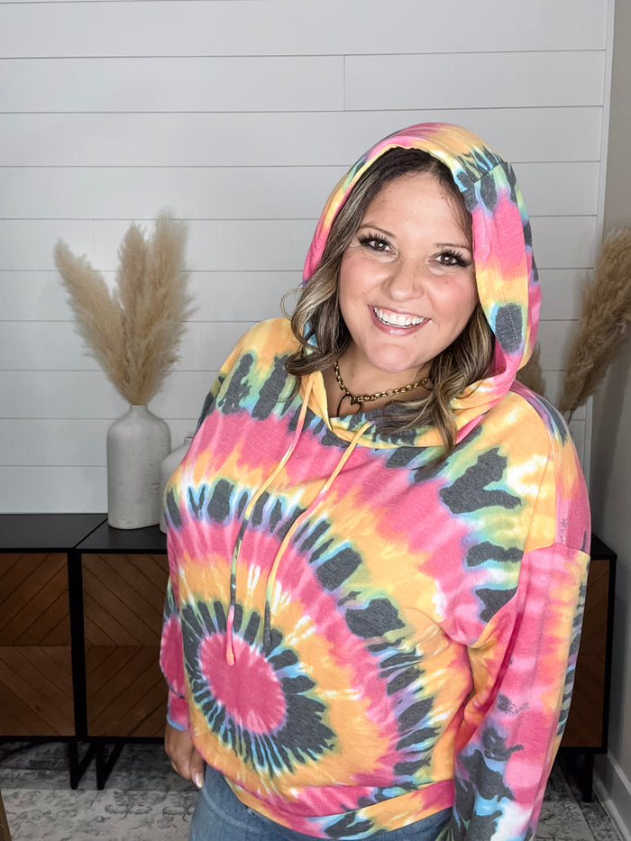 Dear Scarlett "Its A Sign" Balloon Sleeve Hoodie