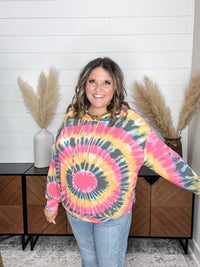 Dear Scarlett "Its A Sign" Balloon Sleeve Hoodie
