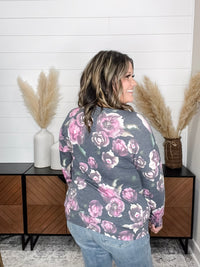 Dear Scarlett "It's Over" Floral Long Sleeve Weekender Style