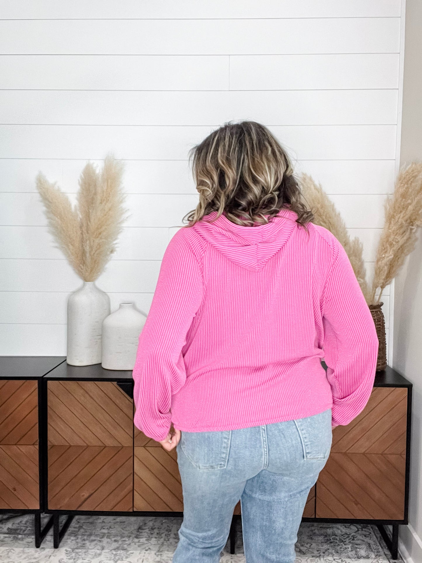 "Ripcord" Corded Hoodie with Kangaroo Pocket (Multiple Colors)