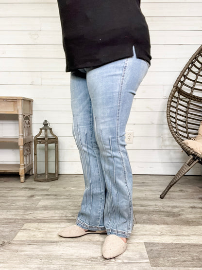 Judy Blue "Fan Fare" Bootcut Jeans