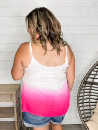 "Nico" Ombre Adjustable Strap Cami