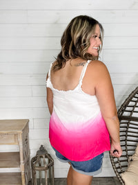 "Nico" Ombre Adjustable Strap Cami