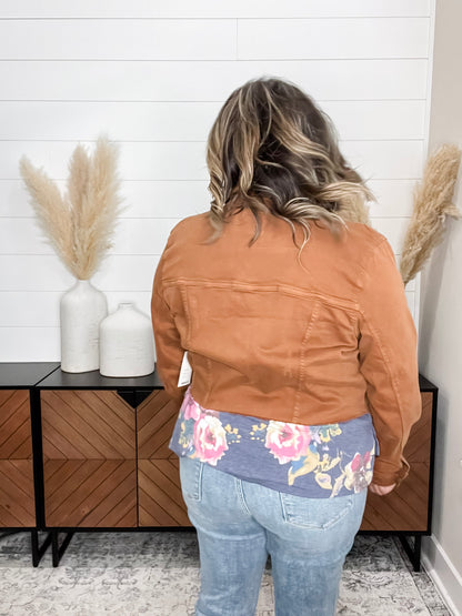 Judy Blue Jacket Camel