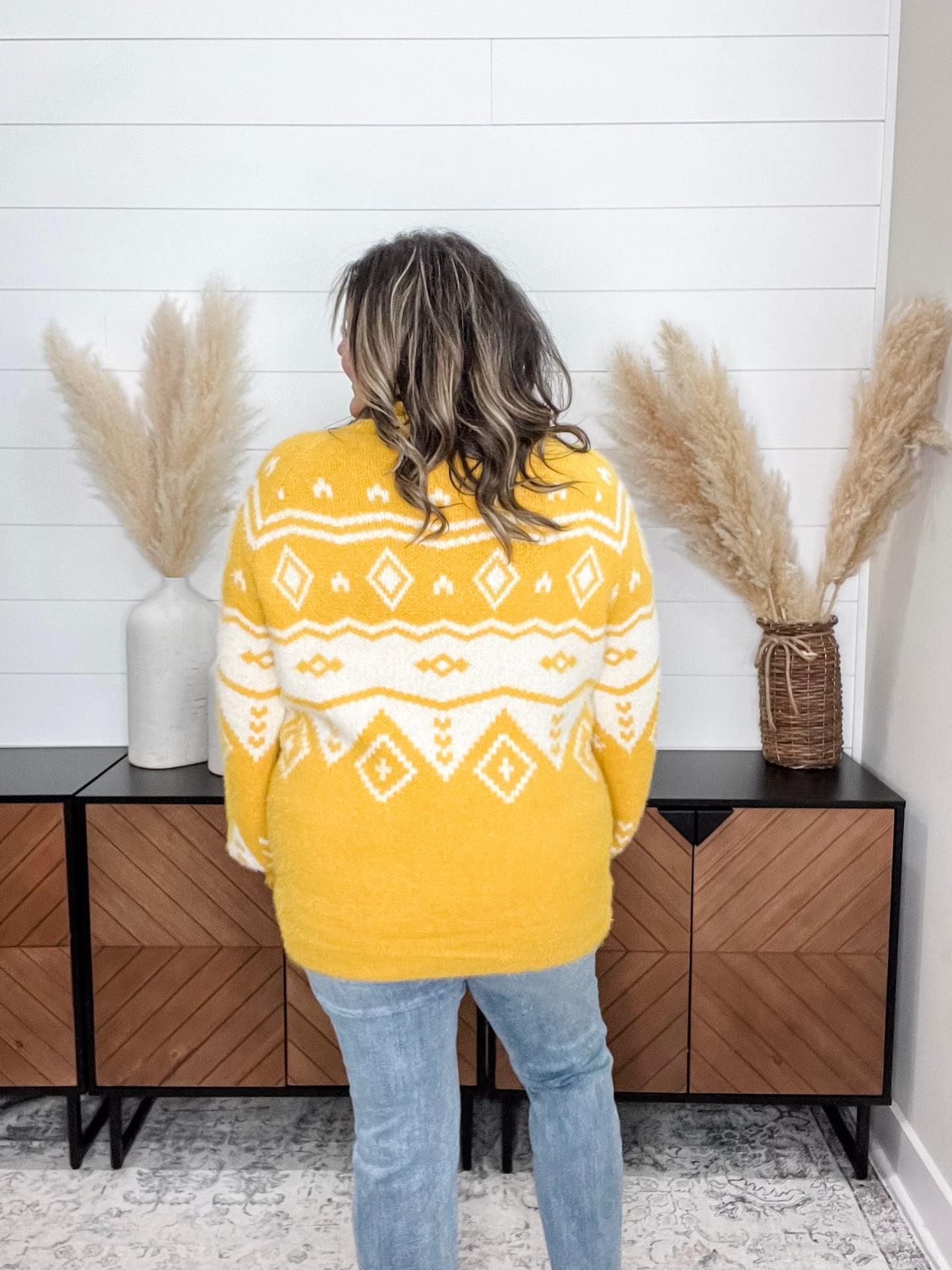 "Honey" Long Sleeve Sweater