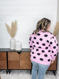 "I Say Yes" Polka Dot Sweater