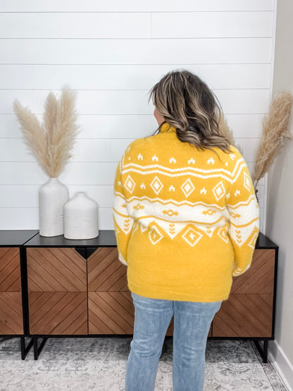 "Honey" Long Sleeve Sweater
