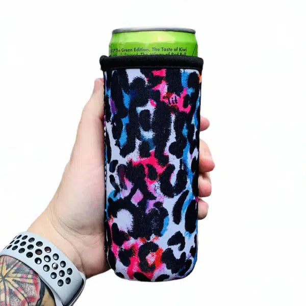 12 Ounce Slim Can Cooler Sleeve (Multiple Options)