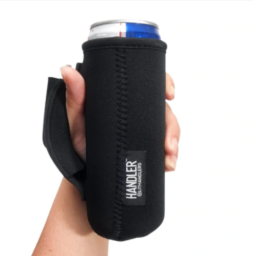 12 Ounce Slim Can Sleeve with Handle (Multiple Options)