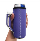 12 Ounce Slim Can Sleeve with Handle (Multiple Options)-Lola Monroe Boutique