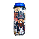 12 Ounce Slim Can Sleeve with Handle (Multiple Options)-Lola Monroe Boutique