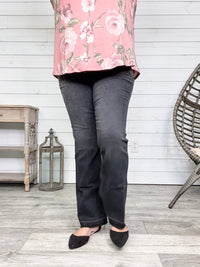 Judy Blue "Heart Like A Truck" Black Bootcut Jeans