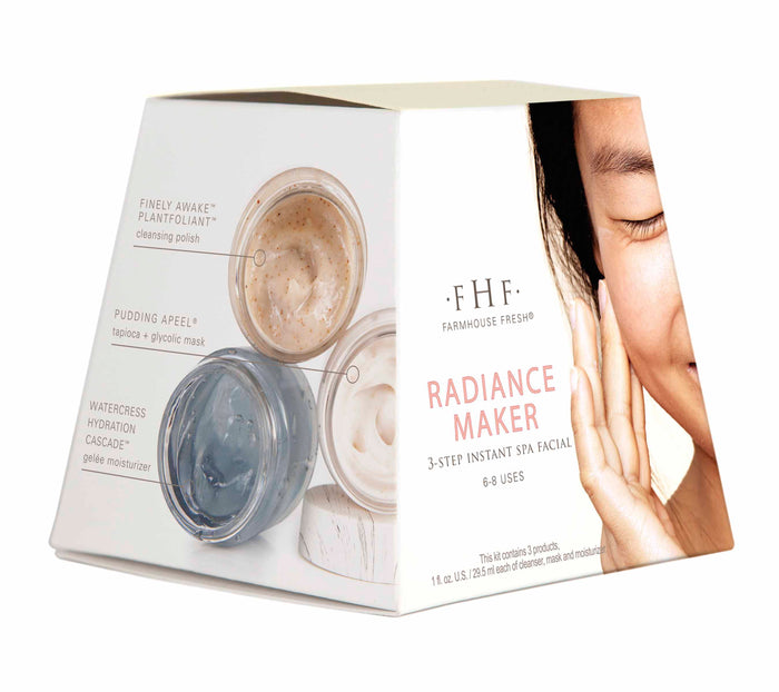 Farmhouse Fresh Radiance Maker 3 step Instant Spa Facial