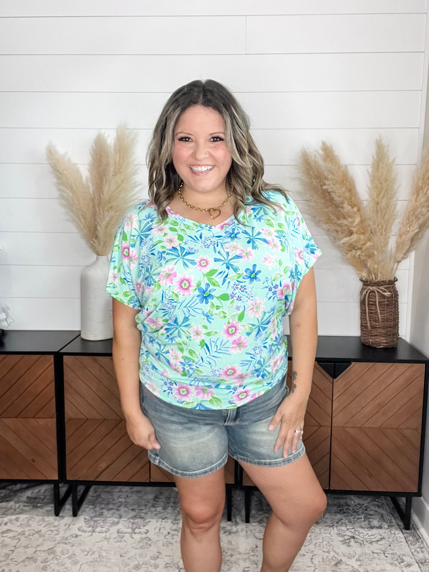 "Trickle" V-Neck Dolman