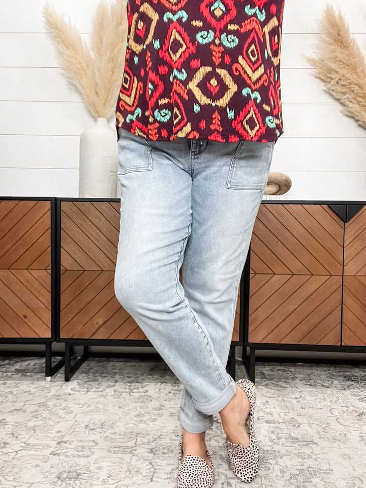 Judy Blue "She's Vintage" Denim Joggers