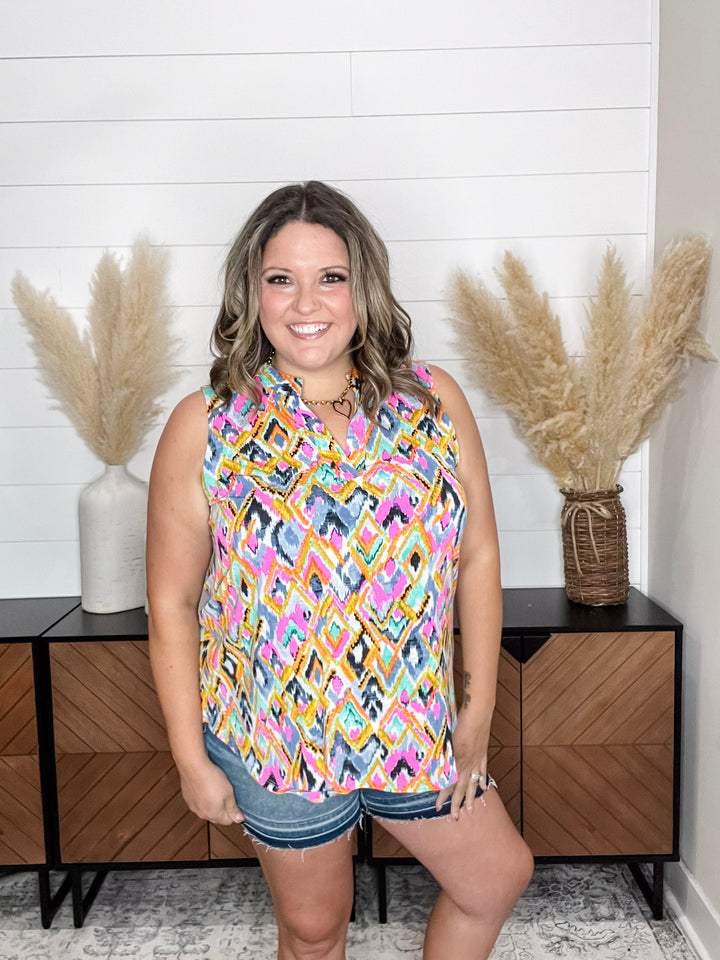 "Rizzo" Sleeveless Lizzy