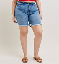 Judy Blue "Slay All Day" Bermuda Shorts