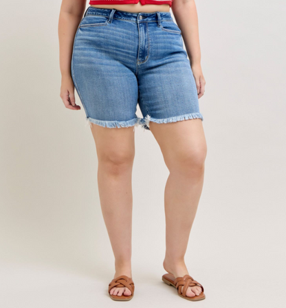 Judy Blue "Slay All Day" Bermuda Shorts