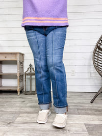 Judy Blue "Seam you later" Straight Leg Jeans