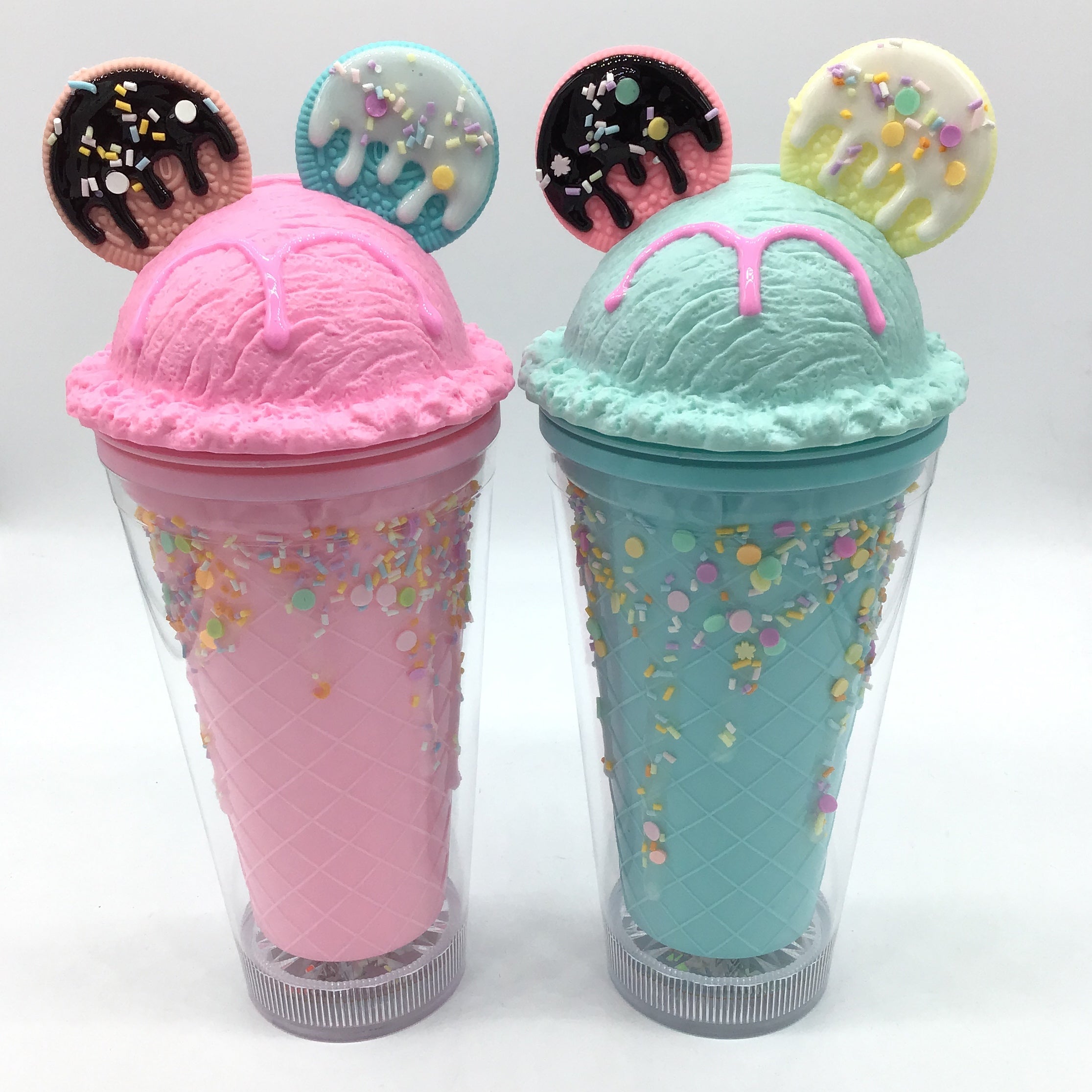 16 Ounce Milkshake Mouse Lighted Tumblers (Multiple Colors)-Lola Monroe Boutique