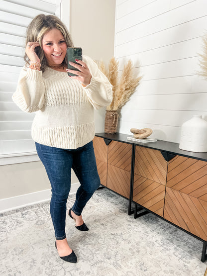 Judy Blue "Giving Me Life" Dark Skinny Jeans