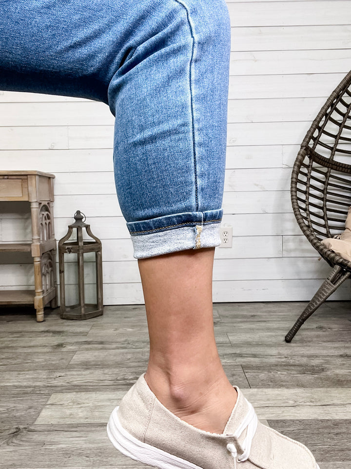Judy Blue “South for Winter” Thermal Skinny