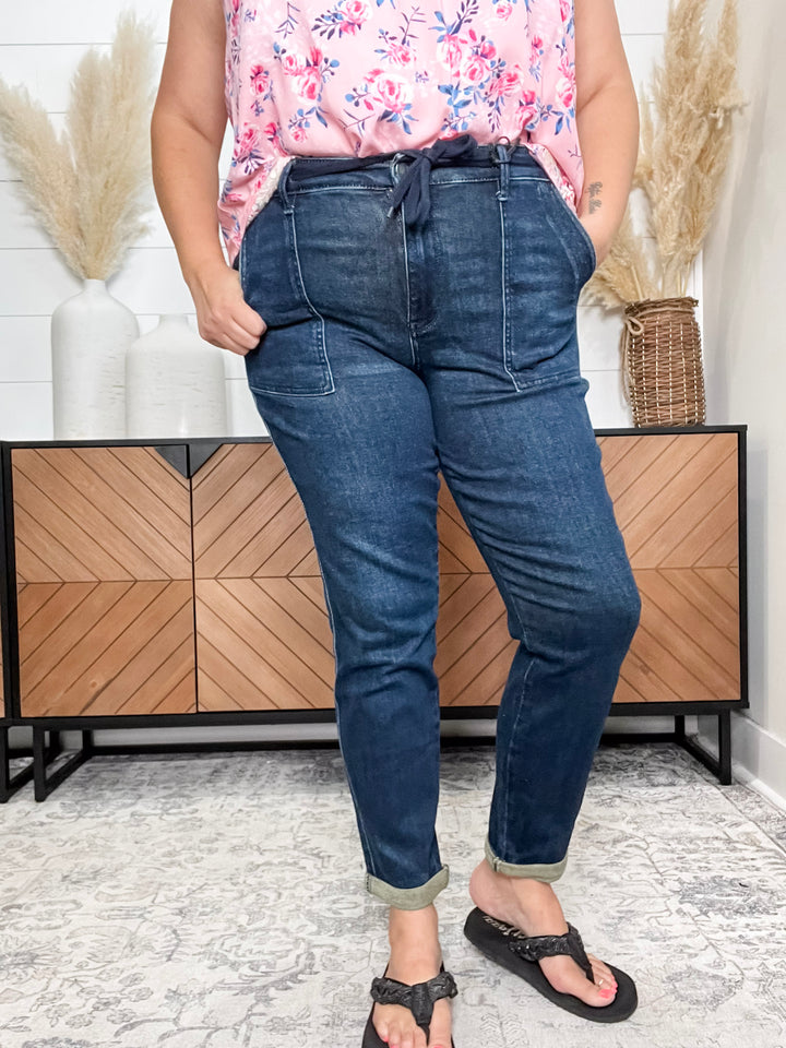 Judy Blue "Turkey Day" Jean Joggers
