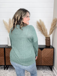 Dear Scarlett "Hopeful" Long Sleeve Weekender (Olive)