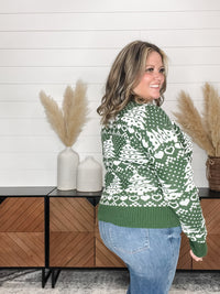 Dear Scarlett "Trim The Tree" Holiday Sweater