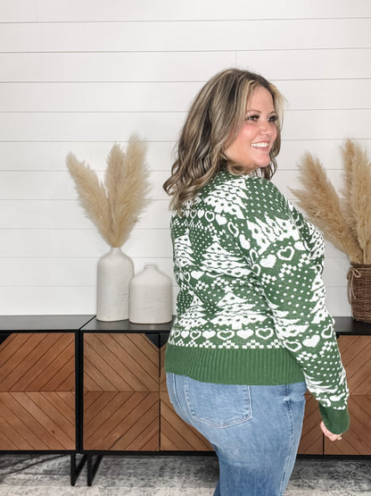 "Trim The Tree" Holiday Sweater
