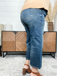 Judy Blue “Celia” Wide Leg Crops