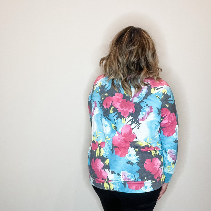 "Can't Stop" Floral Long Sleeve Weekender Style